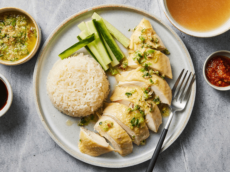 Hainanese Chicken Rice