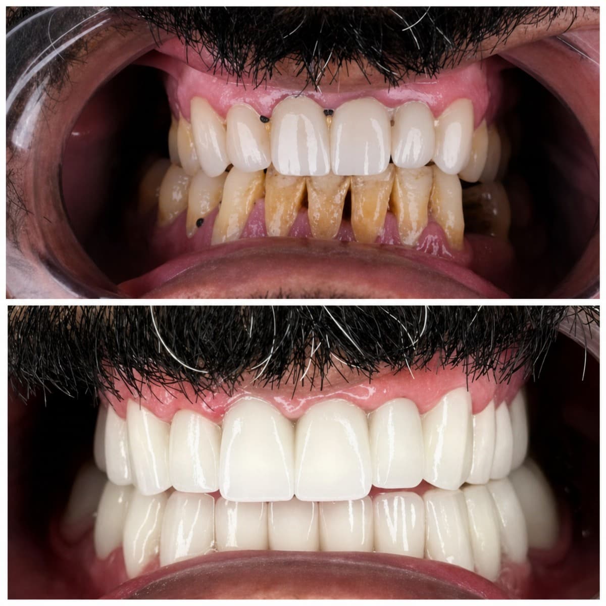 dental bridge installation
