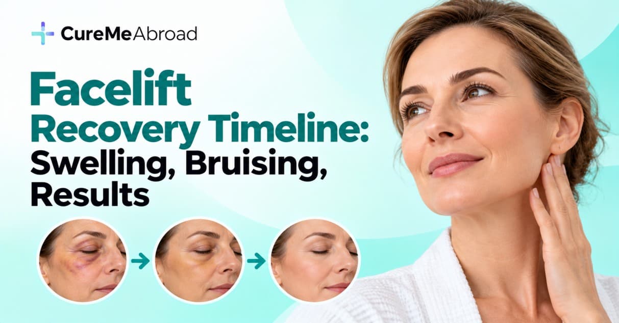 Facelift Recovery Timeline: Swelling, Bruising, Results
