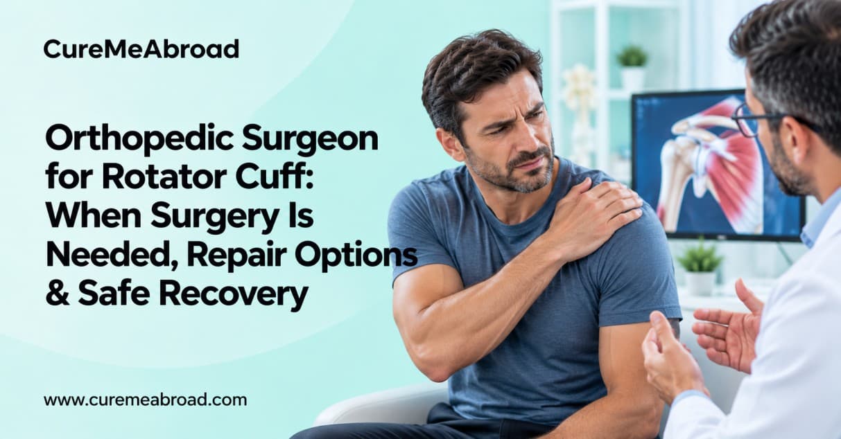 Orthopedic Surgeon for Rotator Cuff: When Surgery Is Needed, Repair Options & Safe Recovery