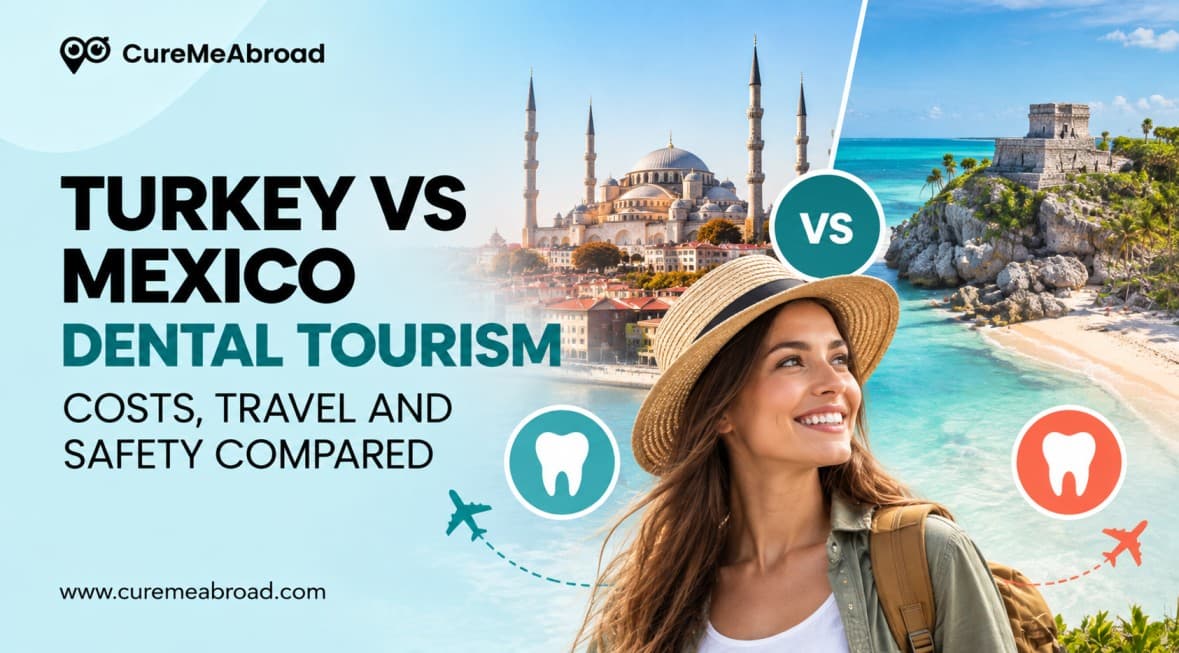 Turkey vs Mexico Dental Tourism: Costs, Travel and Safety Compared